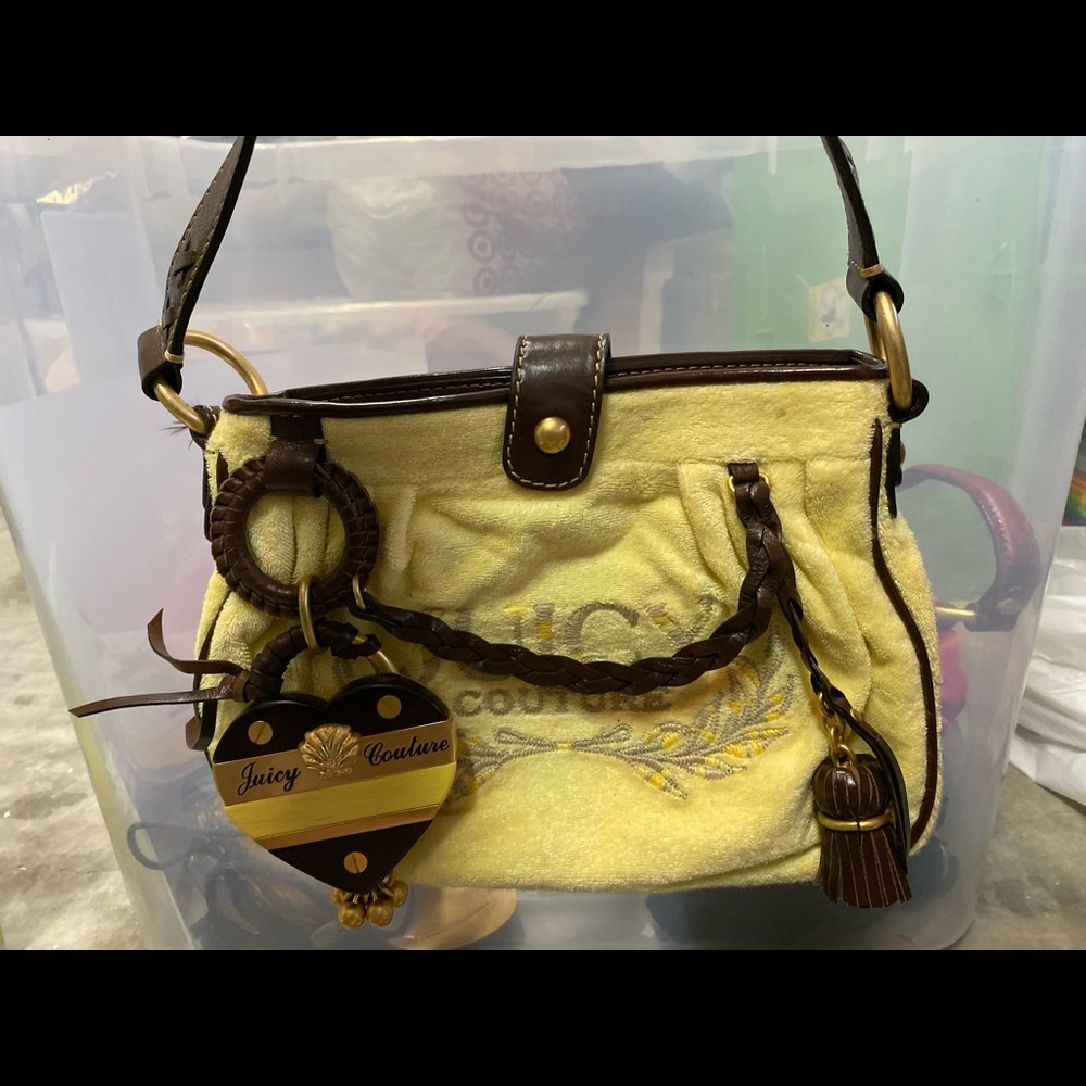 Juicy Couture Yellow Hand bag